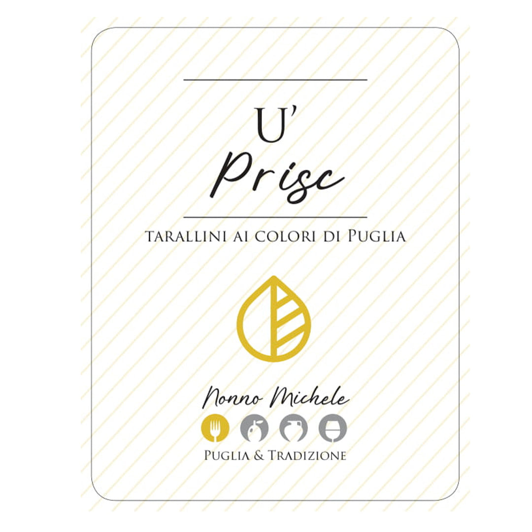 U' Prisc - Tarallini ai Colori di Puglia 250g
