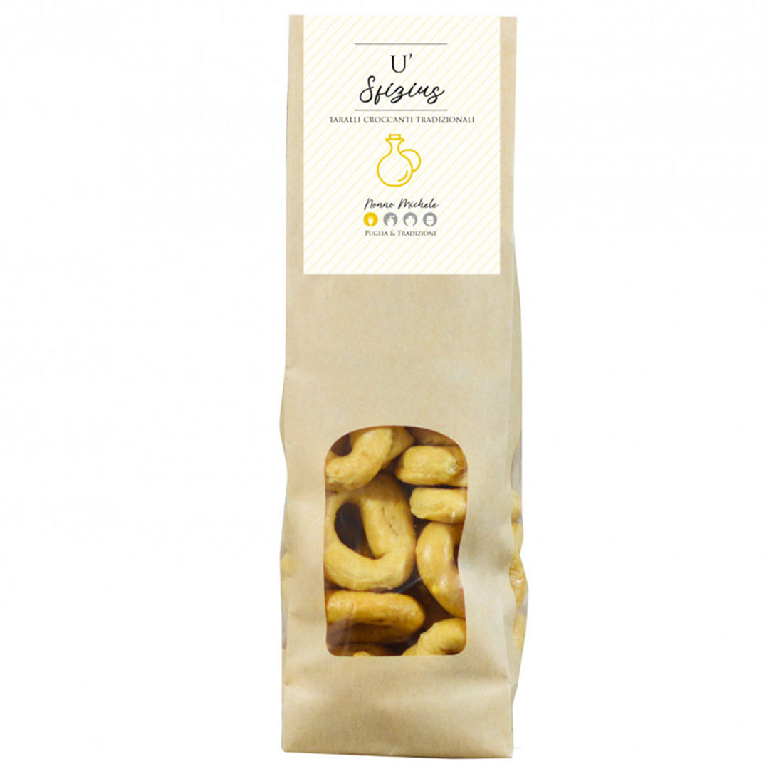 U' Sfizius - Taralli Croccanti Tradizionali Puglia 250g