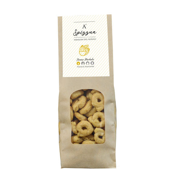 Box Regalo Un Sacco di Puglia "La Via delle Orecchiette" con l'Oliera 250 ml - Pasta e Taralli Tipici Pugliesi