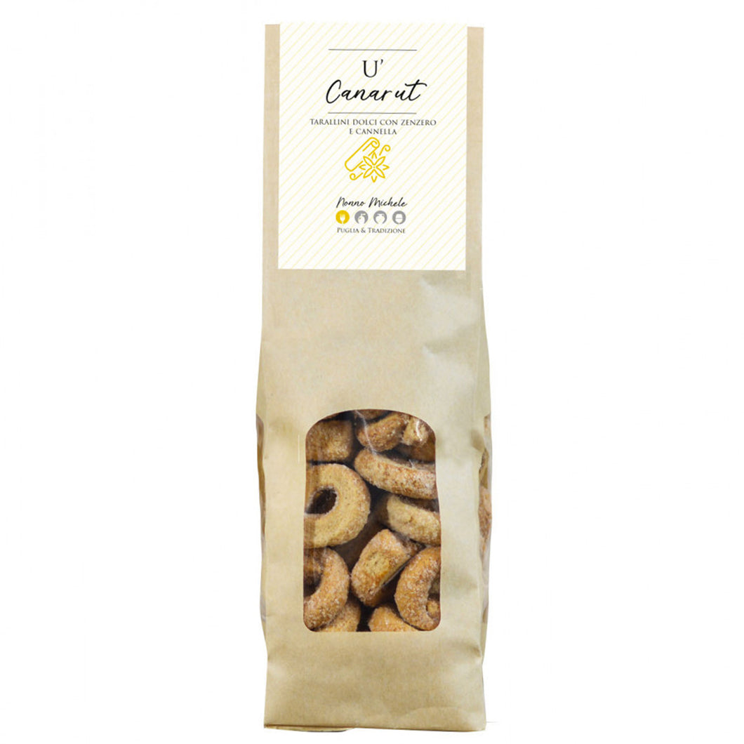 U' Canarut - Tarallini Dolci con Zenzero e Cannella 250g