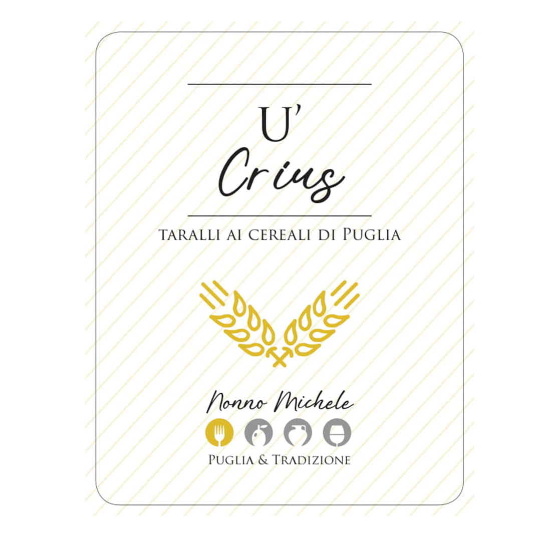 U' Crius - Taralli ai Cereali di Puglia 250g