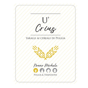 U' Crius - Taralli ai Cereali di Puglia 250g
