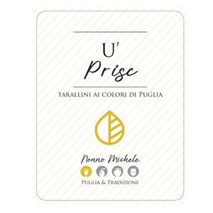U' Prisc - Tarallini ai Colori di Puglia 250g
